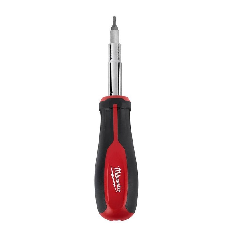 Milwaukee 11-in-1 Multi-Tip Combination Screwdriver with Square Drive Bits - Image 11