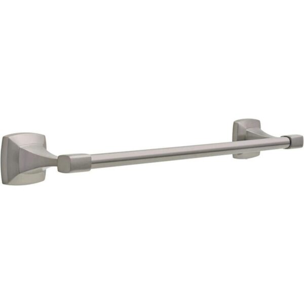 Delta Portwood 18" Wall Mount Towel Bar Bath Hardware Accessory Brushed Nickel