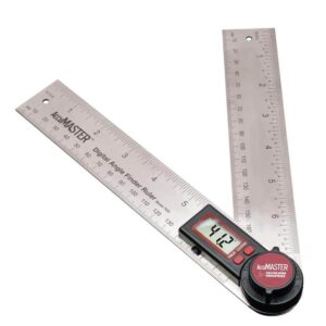 Calculated Industries AccuMASTER Digital 7 in. Angle Finder Protractor and Ruler