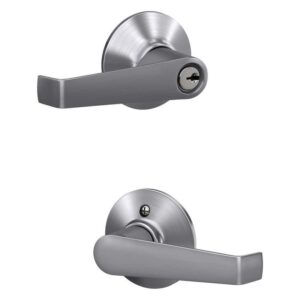 Schlage Elan Satin Chrome Light Commercial Storeroom Door handle
