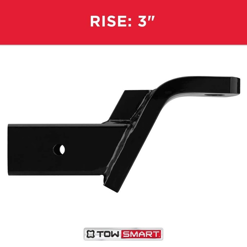 TowSmart Class V Trailer Hitch Mount 21,000 lb 5" Drop 3-1/4" Rise 1-1/4" Shank - Image 6
