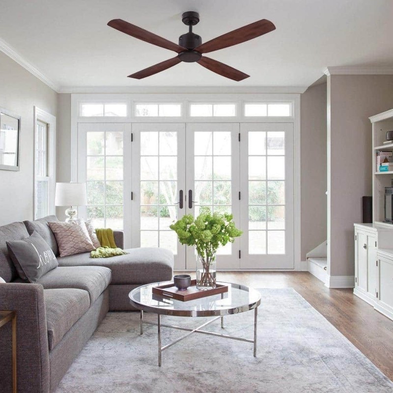 Home Decorators Collection Kitteridge 52 in. Indoor Medium Wood Tone Ceiling Fan - Image 9