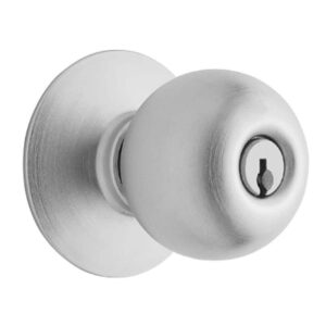 Schlage Orbit Satin Chrome Light Commercial Storeroom Door Knob