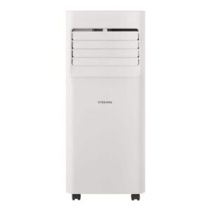 Vissani 5,000 BTU 3-in-1 Portable AC, White, Cools 150 sq. ft., Dehumidifier