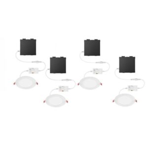 Commercial Electric Elite 6" LED DuoBright Ultraslim Recessed Light 4-Pack