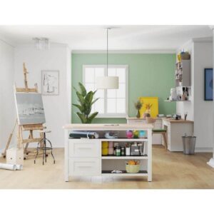 Progress Lighting Markor 18.12 in. 3 -Light Ecru Linen Transitional Pendant
