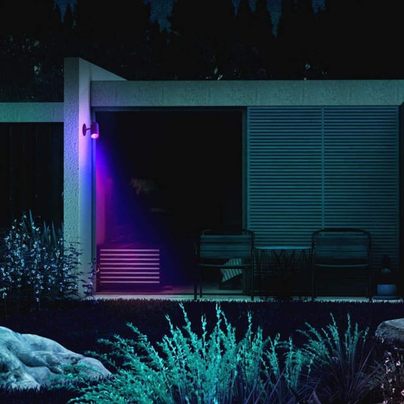 LIFX Low Voltage 1600 Lumens Black RGB Integrated LED Wi-Fi Landscape Spotlight - Image 4