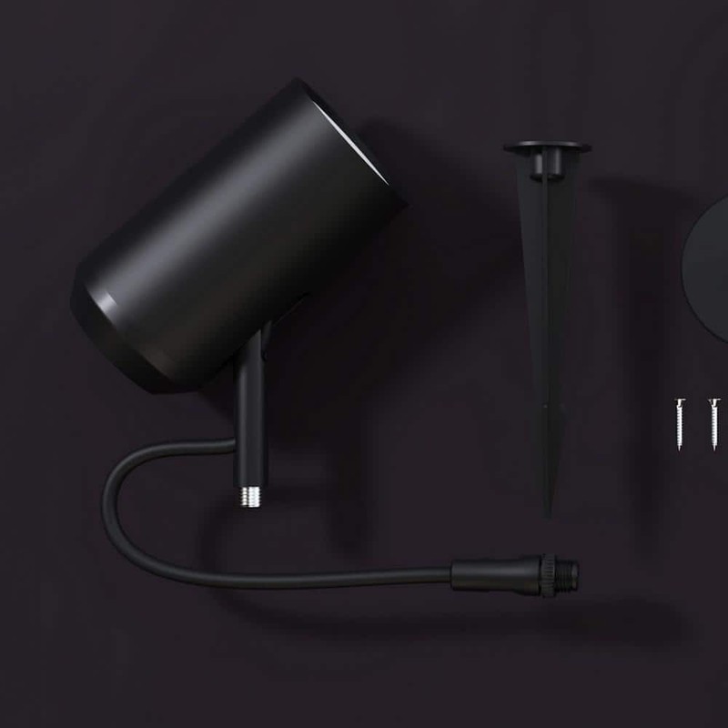 LIFX Low Voltage 1600 Lumens Black RGB Integrated LED Wi-Fi Landscape Spotlight - Image 5