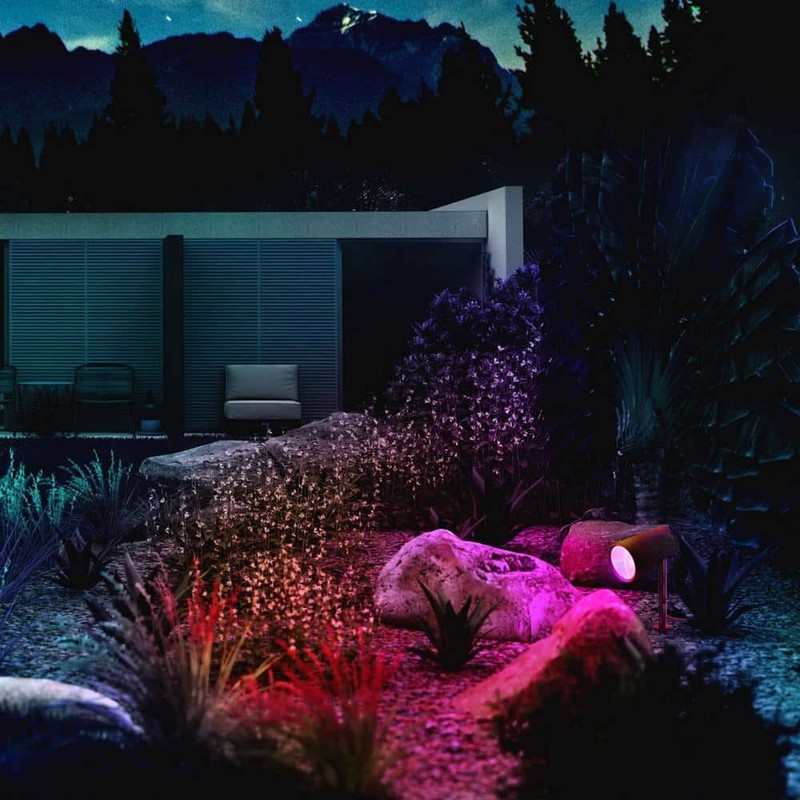LIFX Low Voltage 1600 Lumens Black RGB Integrated LED Wi-Fi Landscape Spotlight - Image 6