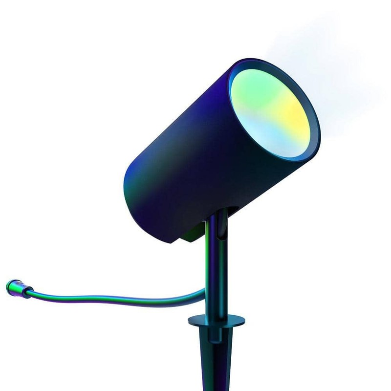 LIFX Low Voltage 1600 Lumens Black RGB Integrated LED Wi-Fi Landscape Spotlight - Image 8