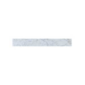 Timeless Home 30 in. W Marble Vanity Backsplash in Carrara White