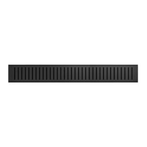 Swiss Madison Voltaire 24 in. Stainless Steel Linear Shower Drain in Matte Black