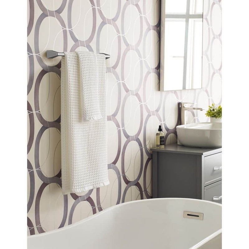 Amerock Blackrock 18 in. (457 mm) L Towel Bar in Chrome - Image 3