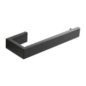 matrix decor 8.26 in. Wall Mounted Towel Bar in Black