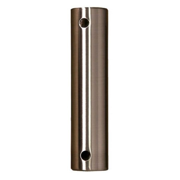 FANIMATION 24 in. Brushed Nickel Extension Downrod