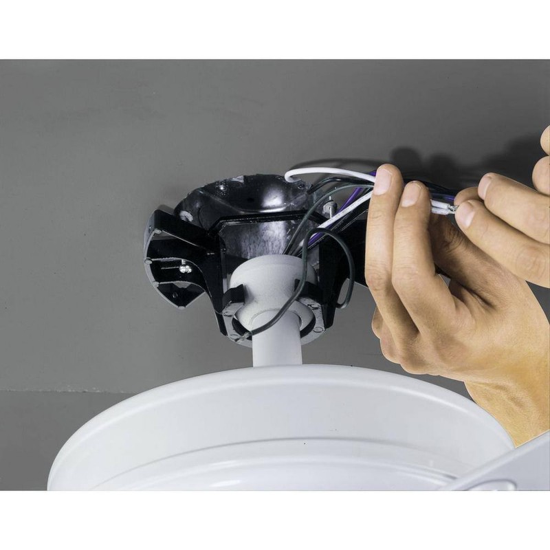 Progress Lighting AirPro 52 in. Indoor White Ceiling Fan w/ Downrod Mount - Image 6
