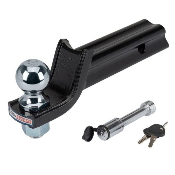 TowSmart Class 3 5000lb X Mount Security Kit 2in Ball Locking Pin 2in Drop 3/4"