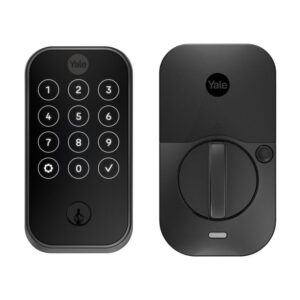 Yale Assure Lock 2; Smart Door Lock with WiFi and Touchscreen Keypad Black Suede