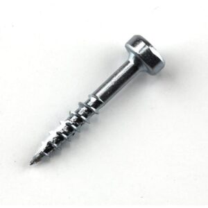 Kreg #7 x 1 in. Square Drive Pan-Head Zinc Pocket-Hole Screw (250-Pack)