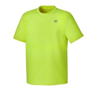 Mission Unisex Large Hi Vis Yellow Cooling Short Sleeve Performance Shirt