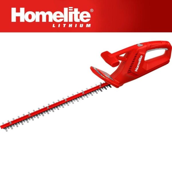 Homelite 12V Lithium 18" Cordless Hedge Trimmer 2.5 Ah Battery&Charger
