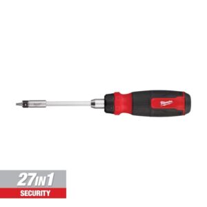 Milwaukee 27 in. 1-Ratcheting Security Multi-Bit Screwdriver