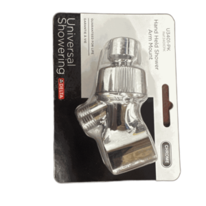 Delta Adjustable Shower Arm Mount for Hand Shower in Chrome