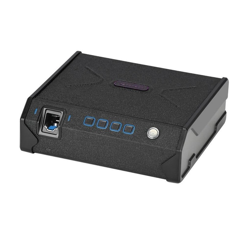 VenoTech Biometric Top Entry Vault Safe Finger Vein Recognition Matte Black