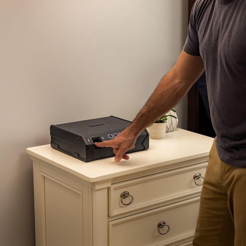 VenoTech Biometric Top Entry Vault Safe Finger Vein Recognition Matte Black - Image 10