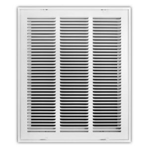 Everbilt 16 in. x 20 in. Steel Return Air Filter Grille in White