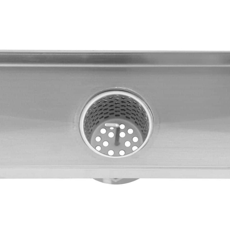 Oatey Designline 32 in. Stainless Steel Linear Shower Drain Tile-In Drain Cover - Image 8