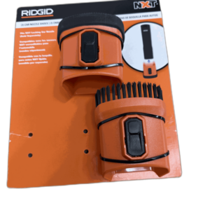 RIDGID 2-1/2 in. SK0300 NXT Car Nozzle Hard, Soft, Rubber Bristle Shoe Kit 2PK