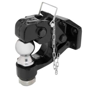 TowSmart Pintle Hook with 2-5/16 in. Hitch Ball, Bolt-on, 16,000 lb. capacity