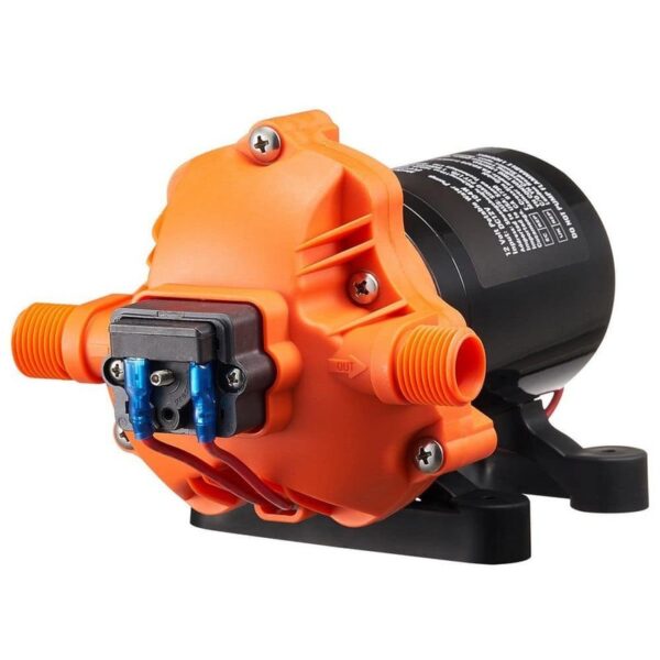 SKYSHALO 12-Volt Diaphragm Pump, 1/2 in. MNPT for RV/Yacht, 3.5 GPM, 3-Chamber