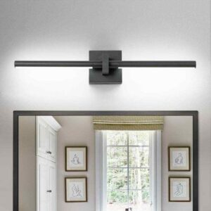 EDISLIVE Bourget 23.3"  2-Light Black Rotatable Integrated LED Vanity Light Bar