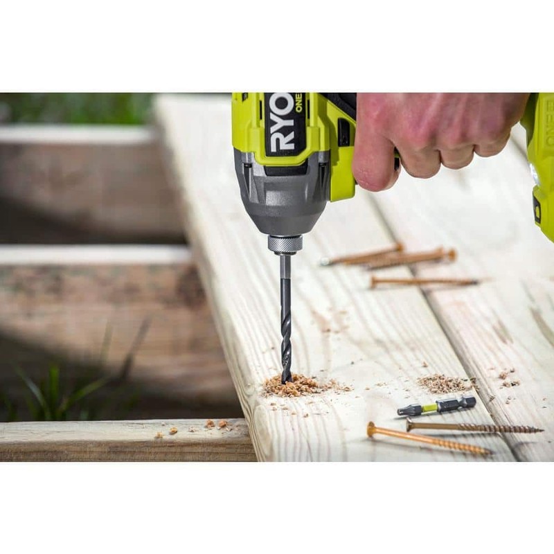 RYOBI Black Oxide Hex Shank Twist Drill Bit Set (15-Piece) - Image 5