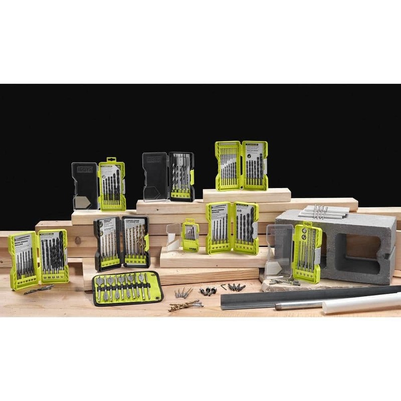 RYOBI Black Oxide Hex Shank Twist Drill Bit Set (15-Piece) - Image 6