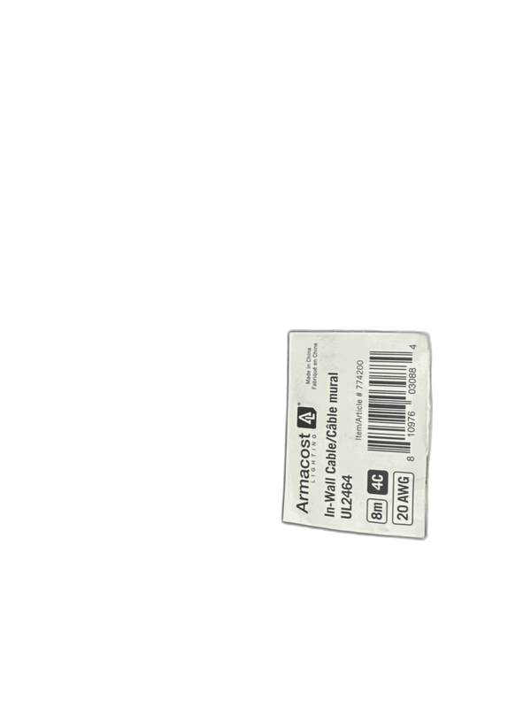 Armacost Lighting 24 ft. 20 AWG 4C In-Wall Cable - Image 5