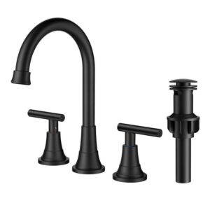 Forious pro 8 in. Widespread Double Handle Bathroom Faucet with High Arch