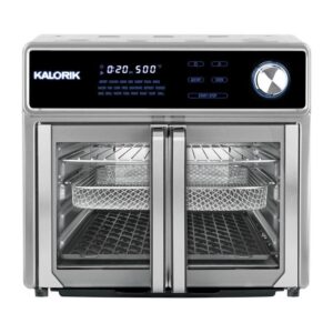 KALORIK MAXX 26 qt. Stainless Steel Digital Air Fryer Oven Grill