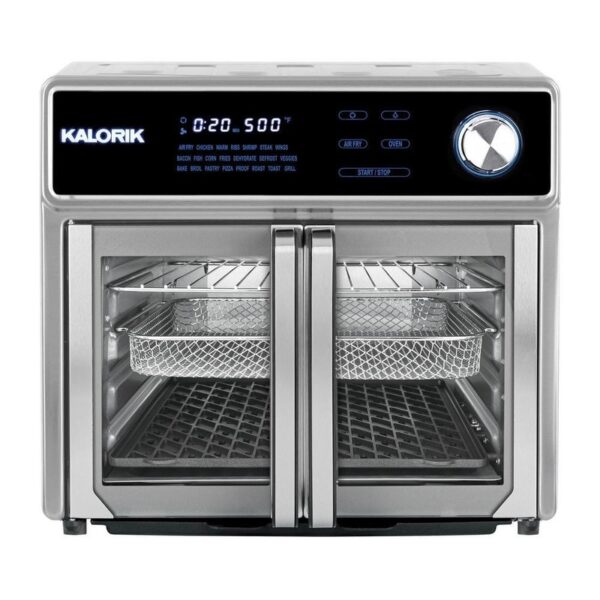KALORIK MAXX 26 qt. Stainless Steel Digital Air Fryer Oven Grill