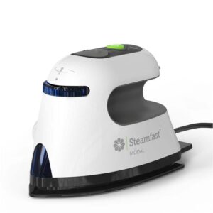 STEAMFAST Modal Steam Iron with Cord Wrap and Travel Bag