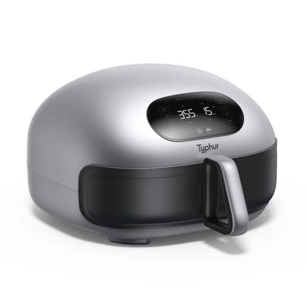 Typhur Dome 2 5.6 qt. Grey Smart Air Fryer with Large Capacity, Superior Airflow