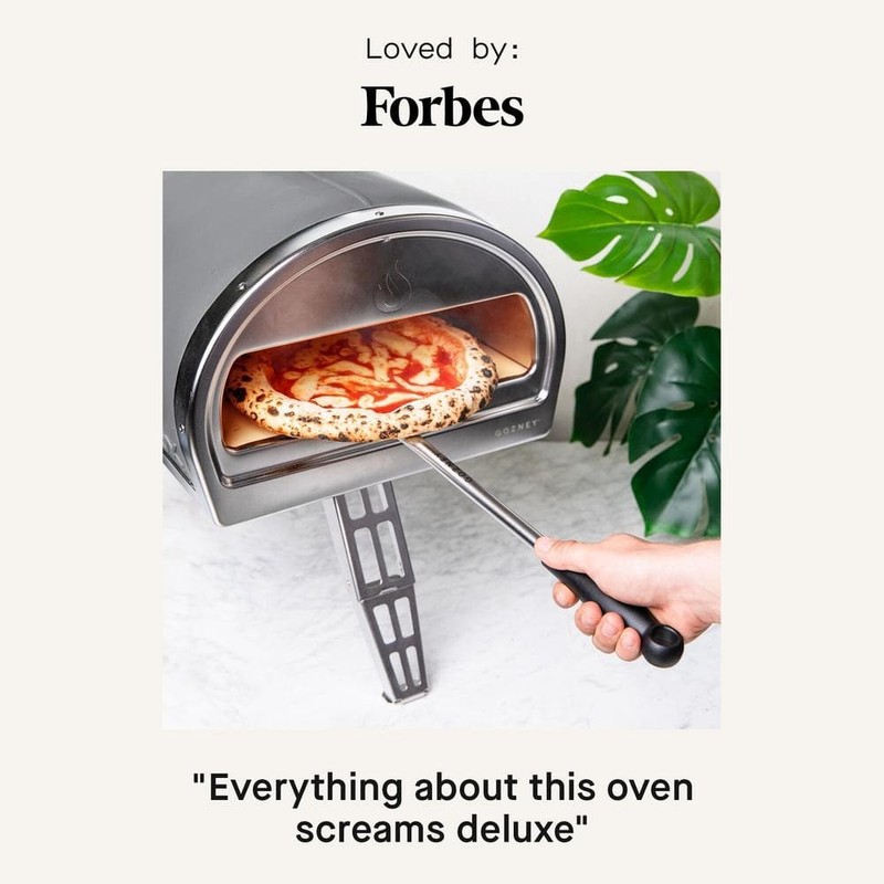 GOZNEY Roccbox Propane Outdoor Portable Pizza Oven 12 in. Grey - Image 3