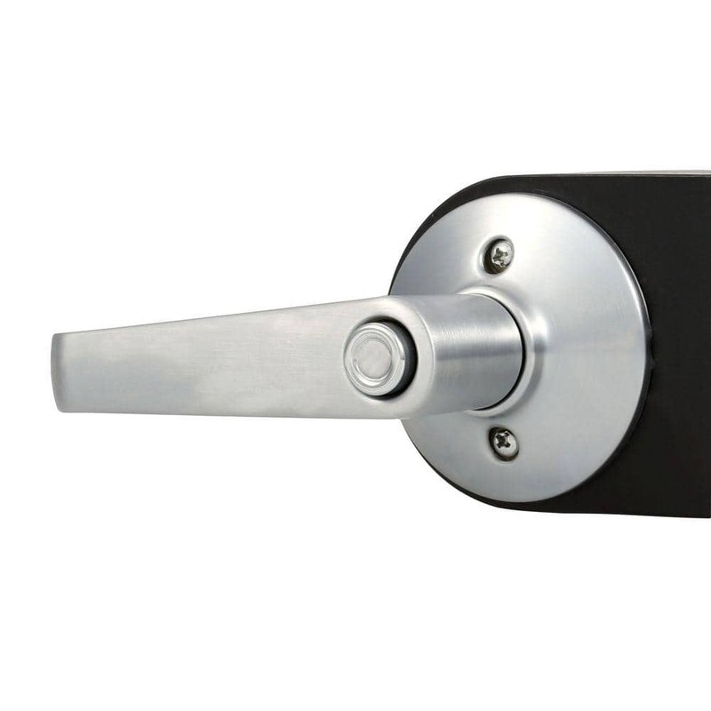 Schlage Elan Satin Chrome Privacy Light Commercial Bed/Bath Door Handle - Image 2