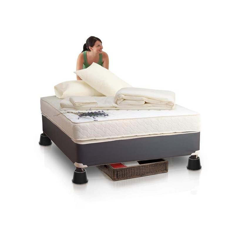 Gorilla Floor Protection Gorilla 3 in. Black Furniture/Bed Risers (Set of 4) - Image 2