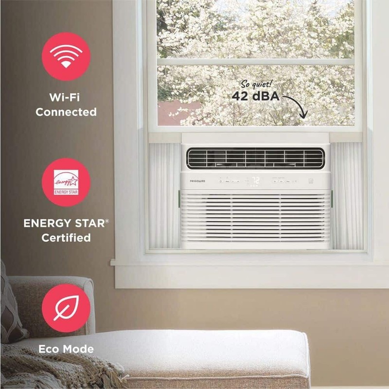Frigidaire 10,000 BTU 115 Volts Inverter Window Room Air Conditioner with Wi-Fi - Image 6