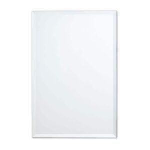 better bevel 24" W x 30" H Frameless Rectangular Beveled Edge Vanity Mirror