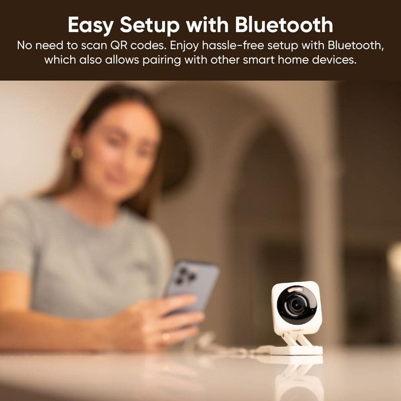 Wyze Cam v4 Wi-Fi 2.5K QHD Indoor/Outdoor Plug-In Smart Home Security Camera - Image 2