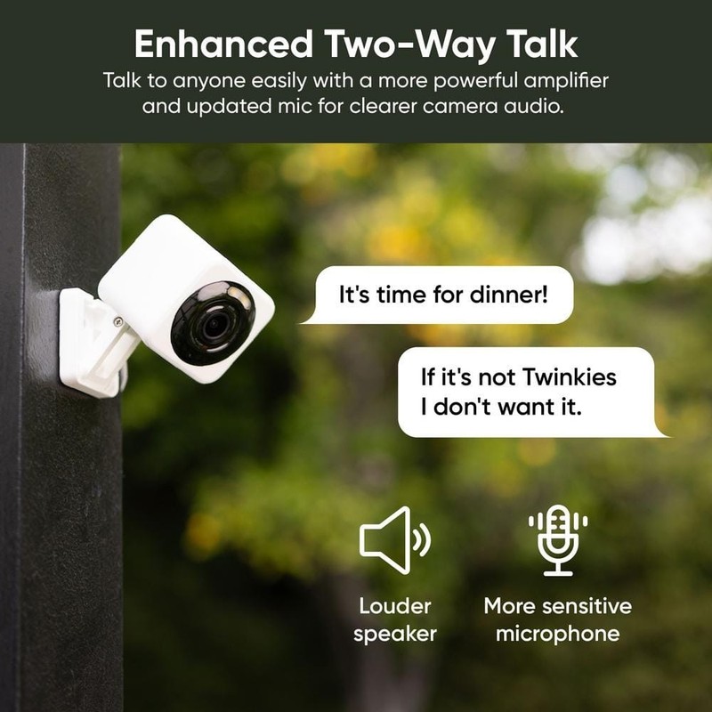 Wyze Cam v4 Wi-Fi 2.5K QHD Indoor/Outdoor Plug-In Smart Home Security Camera - Image 7